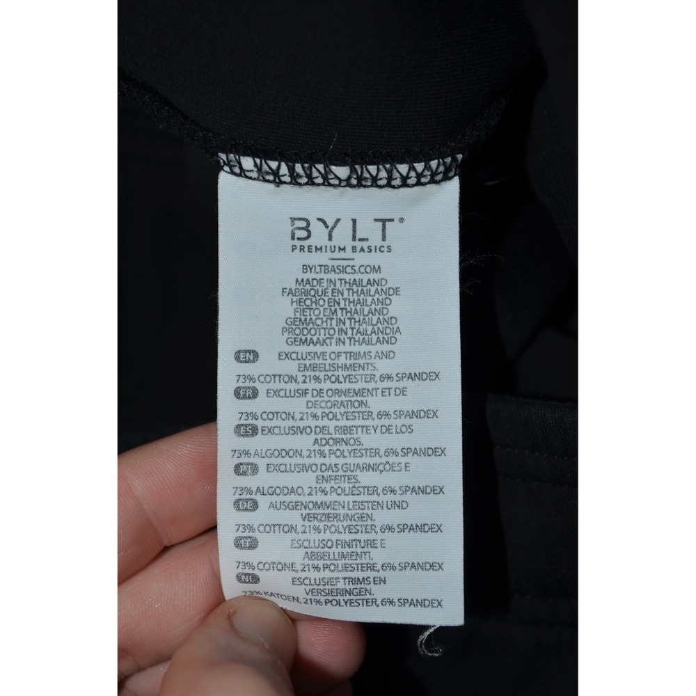 BYLT Roamknit Joggers Mens 2XL Black Performance Stretch Premium Basic Pants - Picture 7 of 10